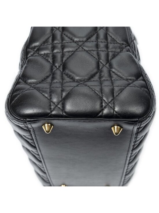 Dior Lady Dior Zip Black Canada Lambskin Leather Handbag main image 3